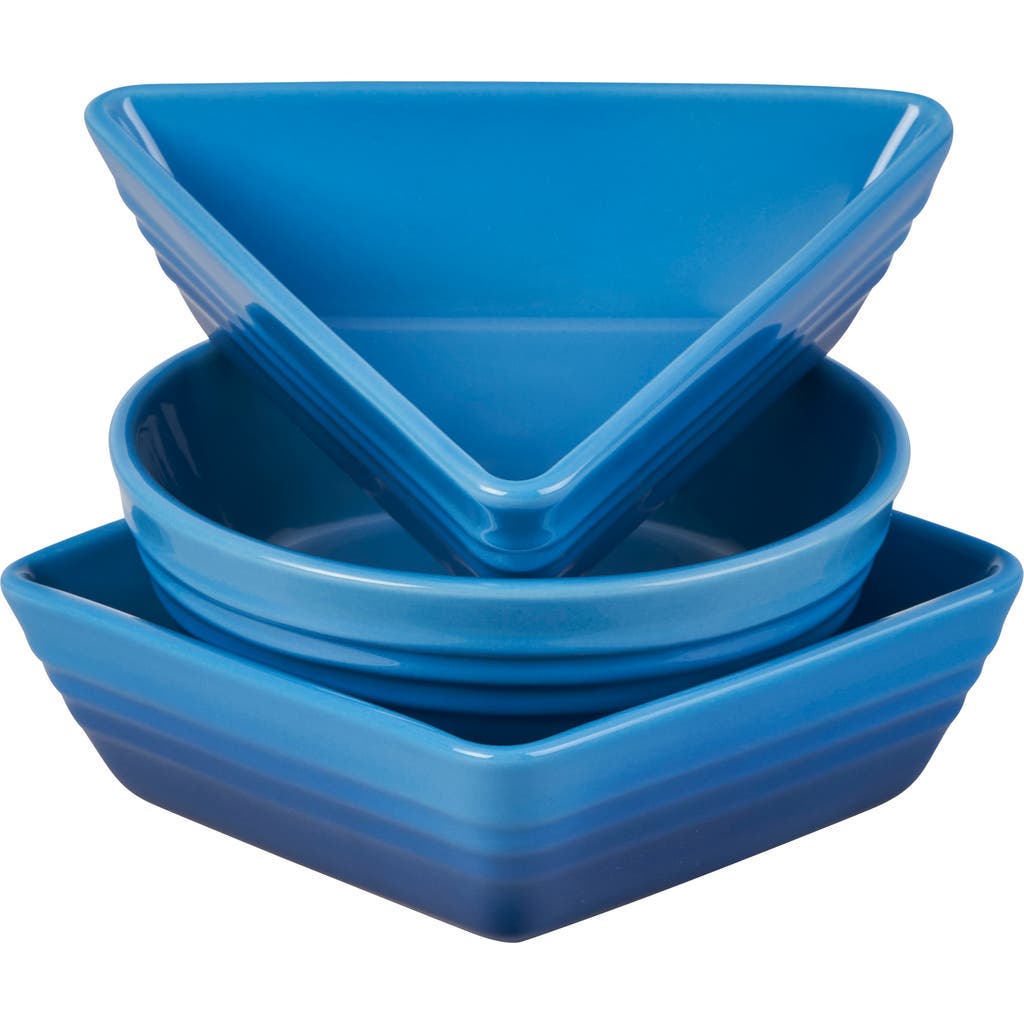 LE CREUSET LE CREUSET SET OF 3 TAPAS DISHES