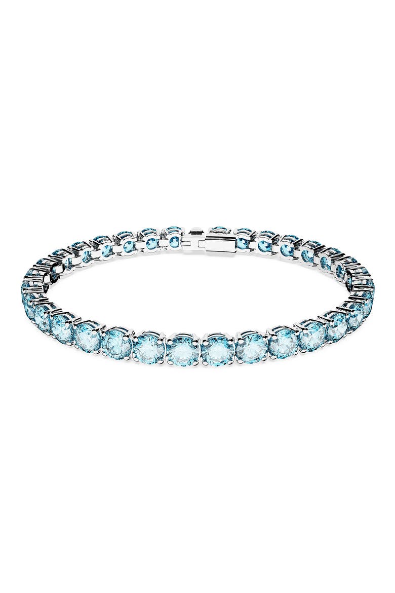 Matrix Tennis Bracelet, Alternate, color, BLUE