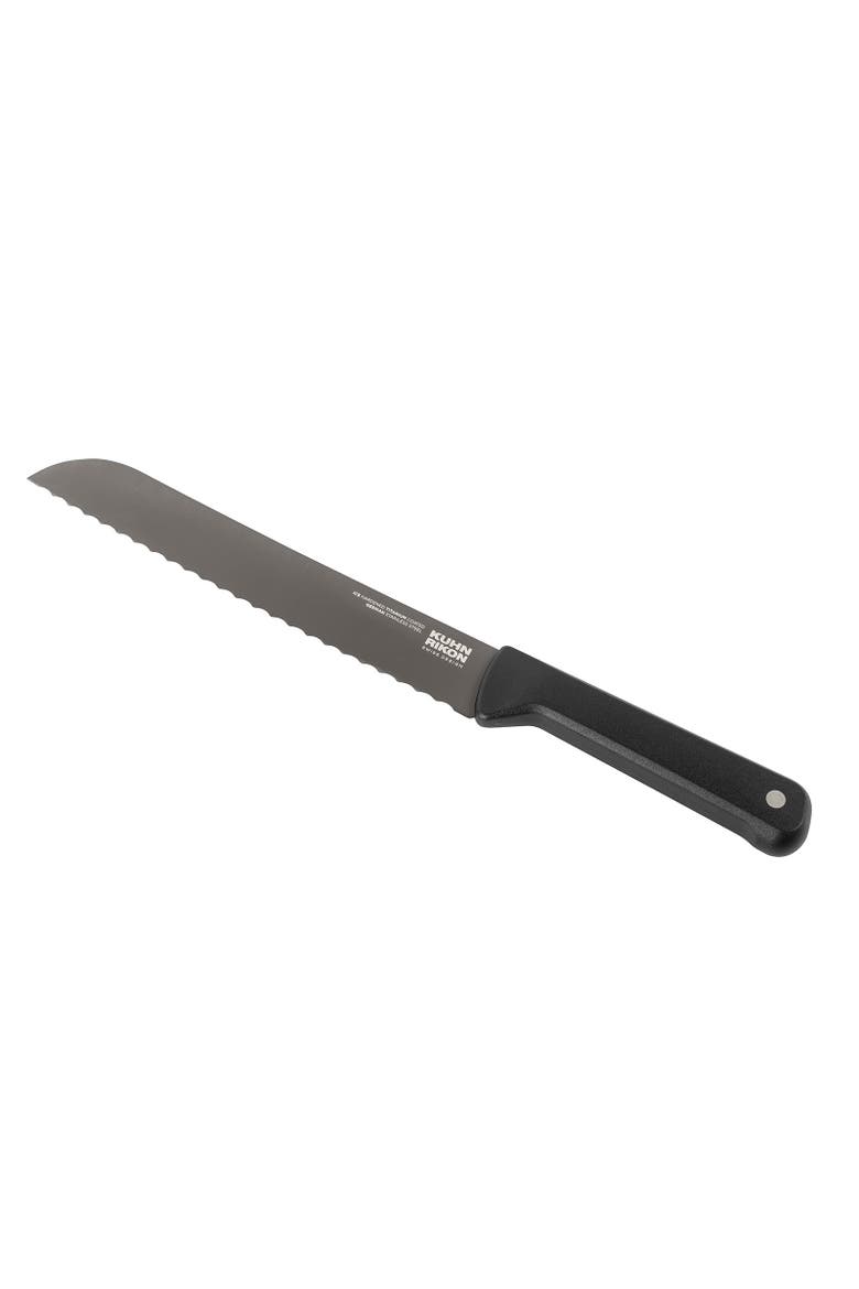 ICED Bread Knife 7.87-Inch, Ice Hardened German Stainless Blade, Main, color, Black