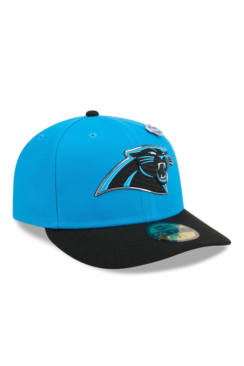 Men's New Era  Blue/Black Carolina Panthers 2026 NFL Draft Pre-Curved 59FIFTY Fitted Hat, Alternate, color, Blue