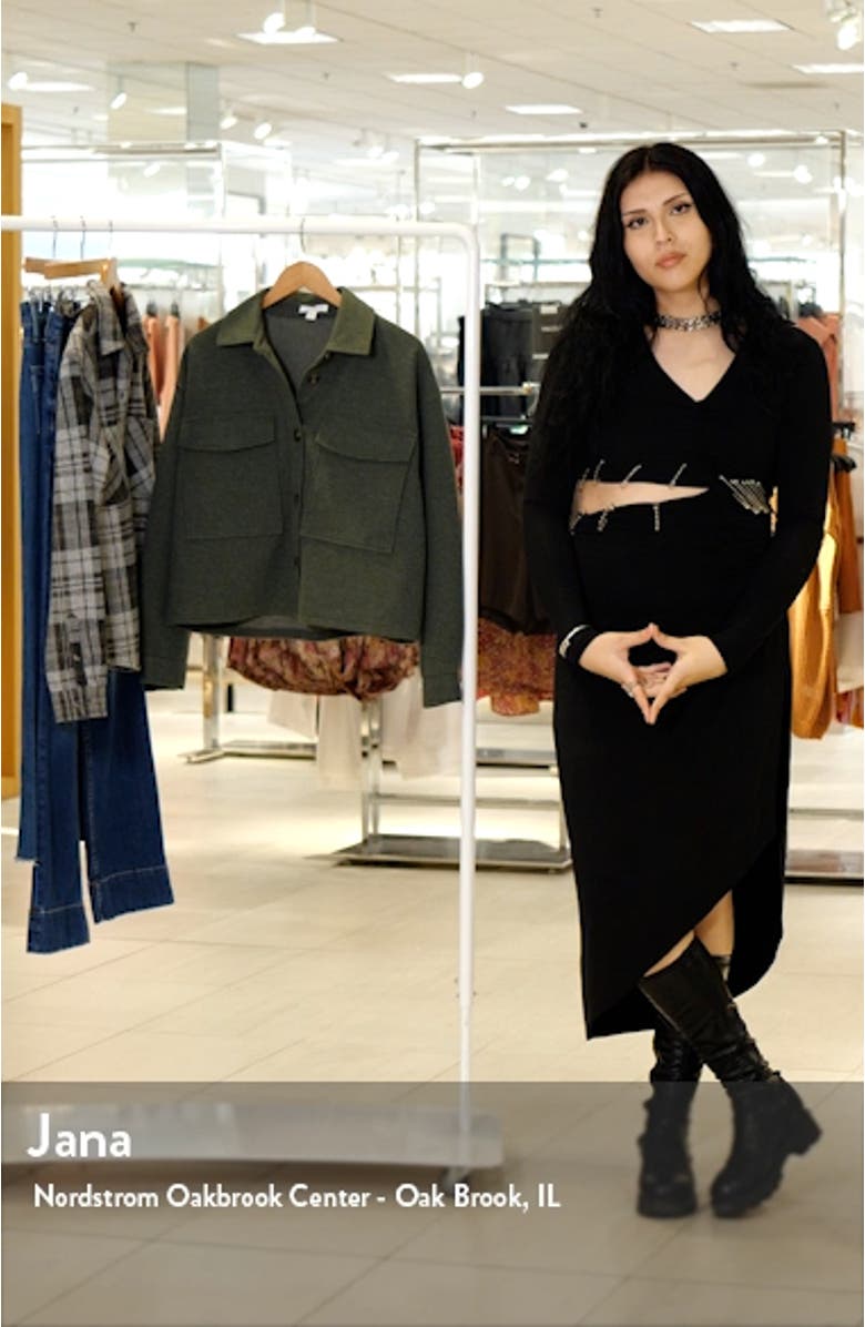 Double Face Crop Jacket, sales video thumbnail