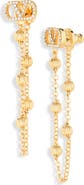 Valentino Garavani VLOGO Signature Front/Back Earrings