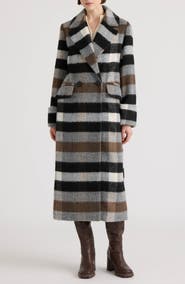 NVLT Double Breasted Faux Wool Coat
