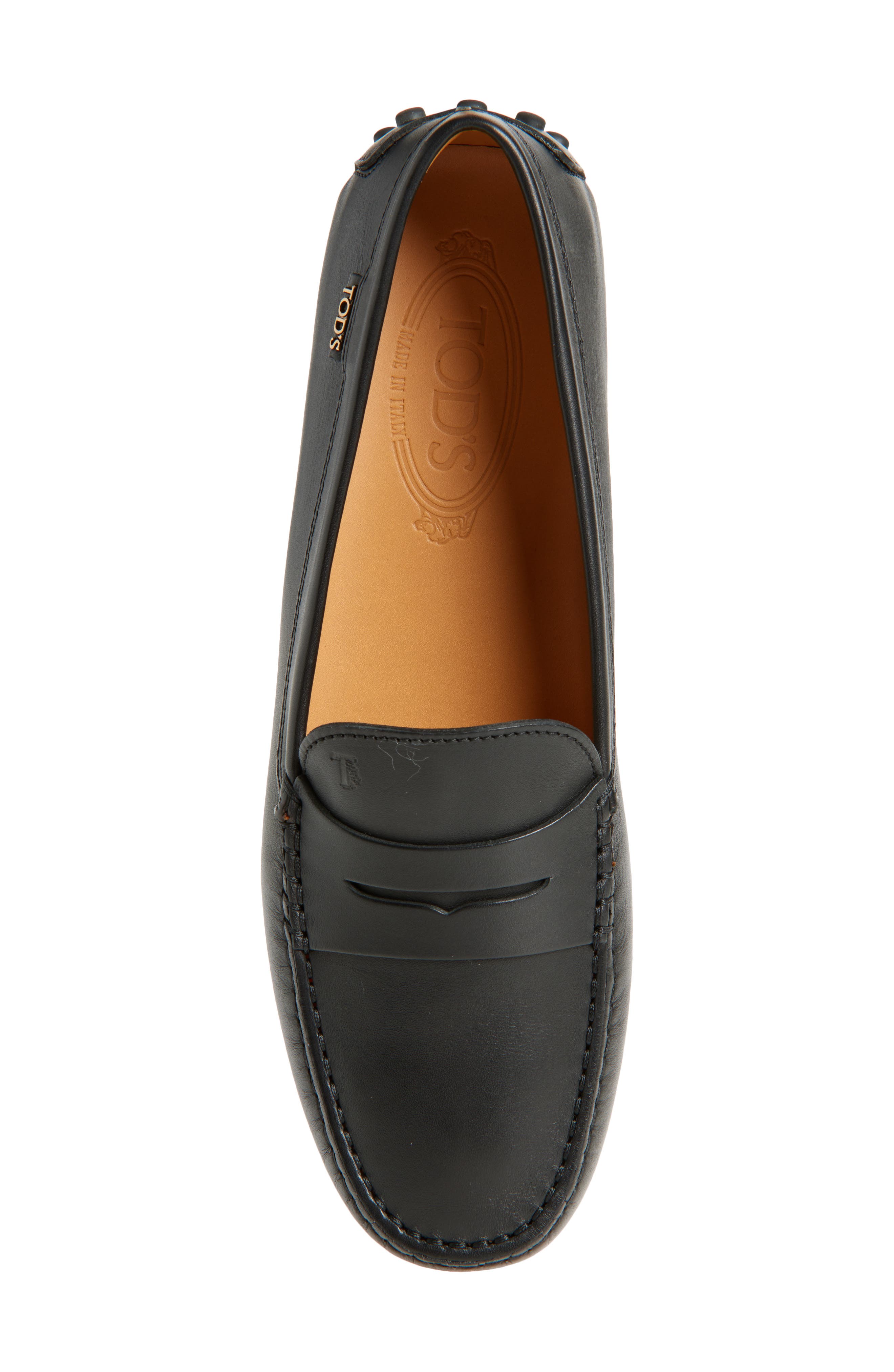 Tod's Gommino Bubble Penny Loafer, Alternate, color, Nero
