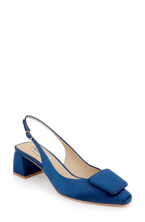 Badgley Mischka Collection Gracen Slingback Pump In Blue