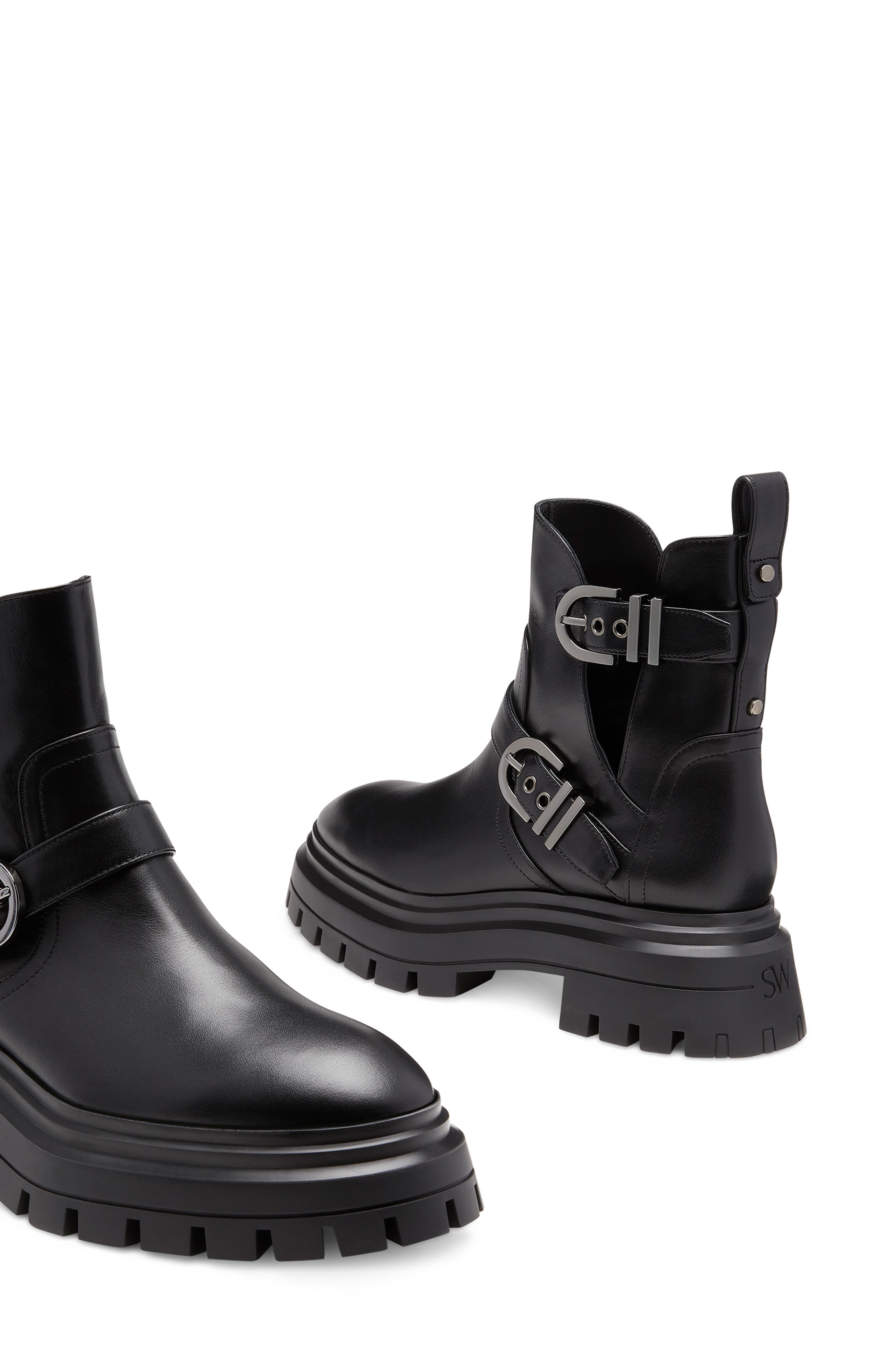 Stuart Weitzman Maverick Bedford Moto Bootie, Alternate, color, 