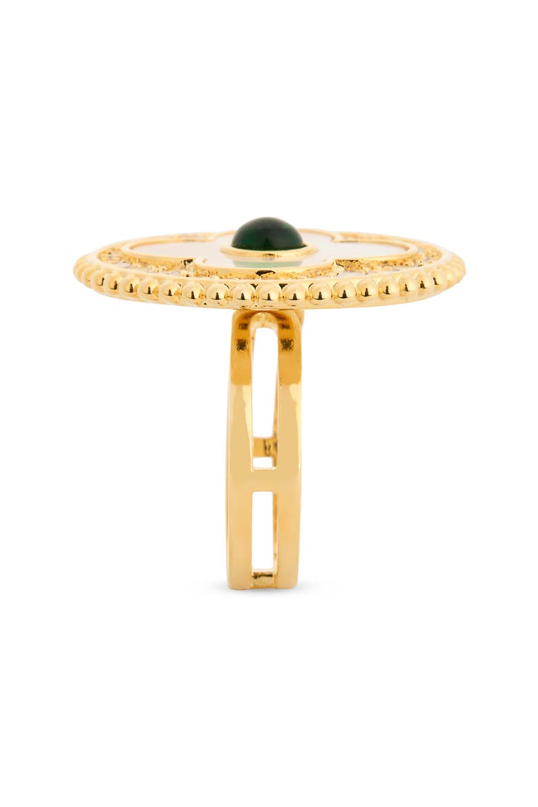 Fiona Flower Ring, Alternate, color, GOLD