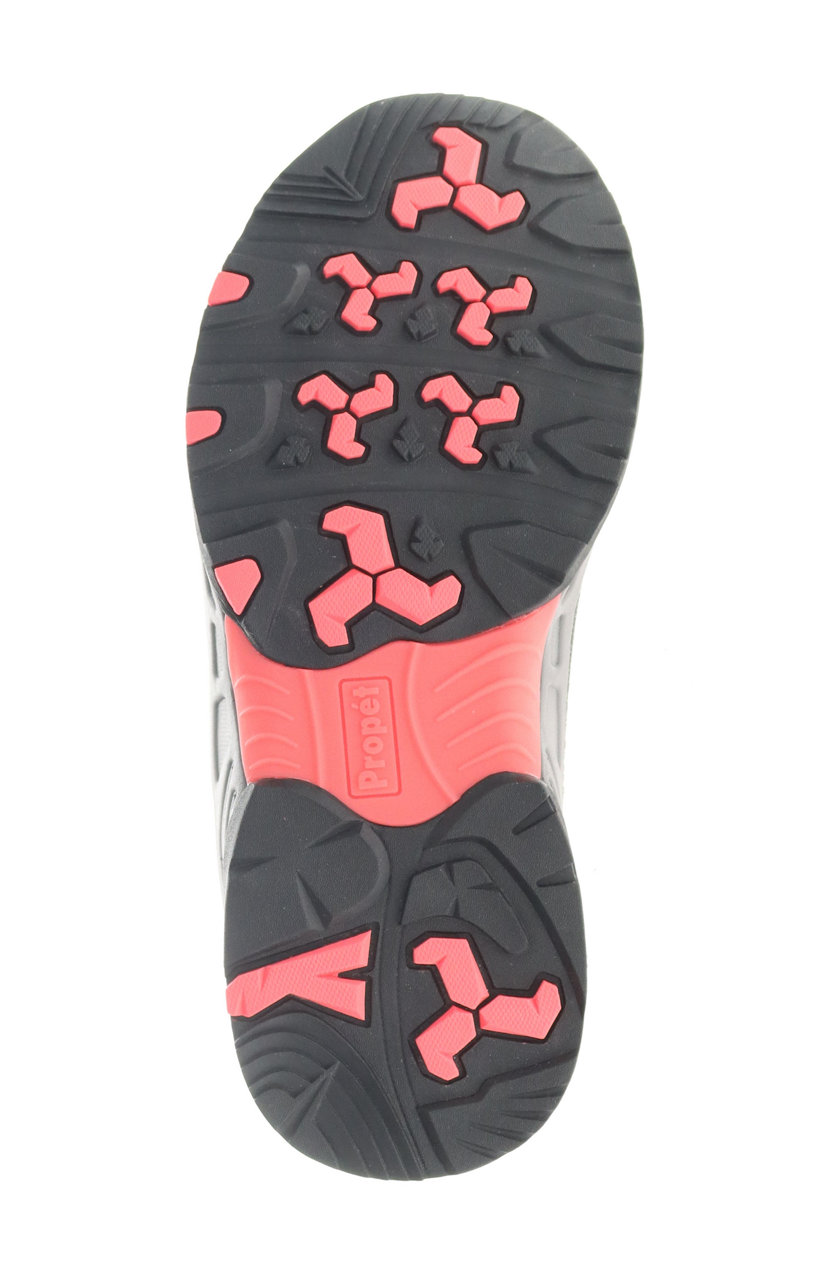 Cora Water Resistant Hiking Shoe, Alternate, color, BLACK/ HOT PINK
