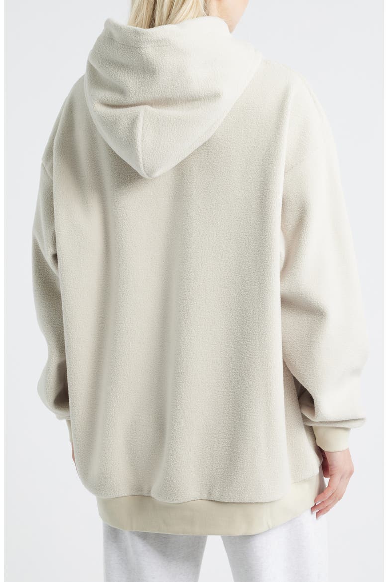 Relaxed Compassion Embroidered Hoodie, Alternate, color, GREY
