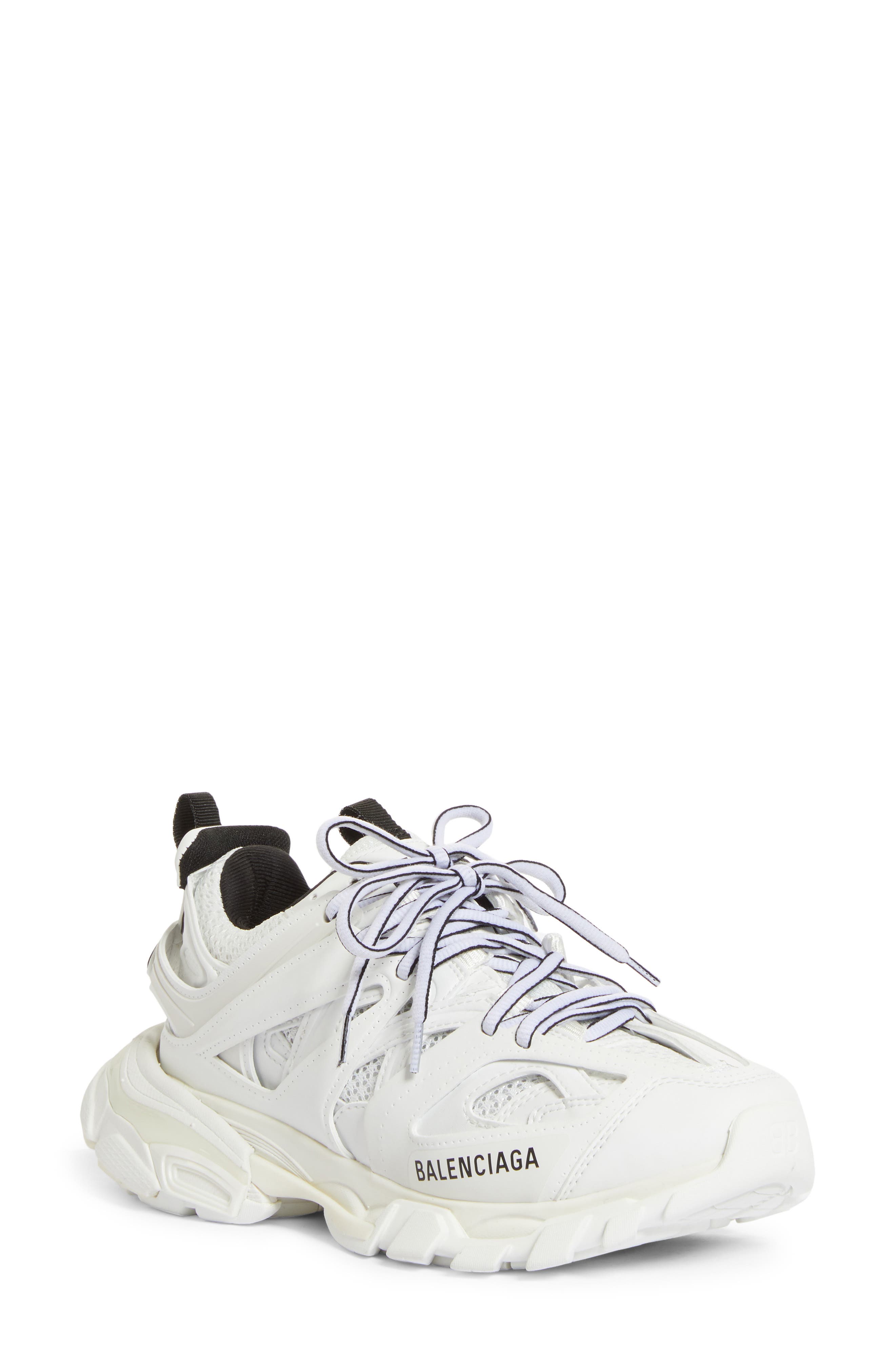 Balenciaga Track Sneaker, Main, color, White/ Black