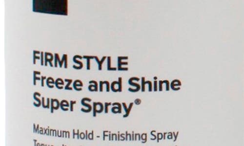 Paul Mitchell Firm Style Freeze & Shine Super Hairspray In No Color