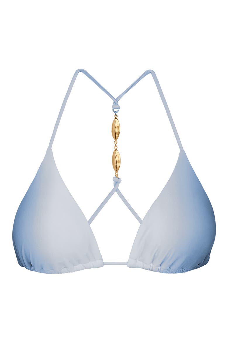 Blue Moon Elsie Racerback Bikini Top, Alternate, color, BLUE MULTI
