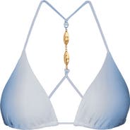ViX Paula Hermanny Blue Moon Elsie Racerback Bikini Top
