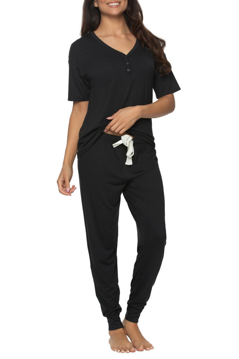 Jessie Henley Pajamas, Alternate, color, BLACK