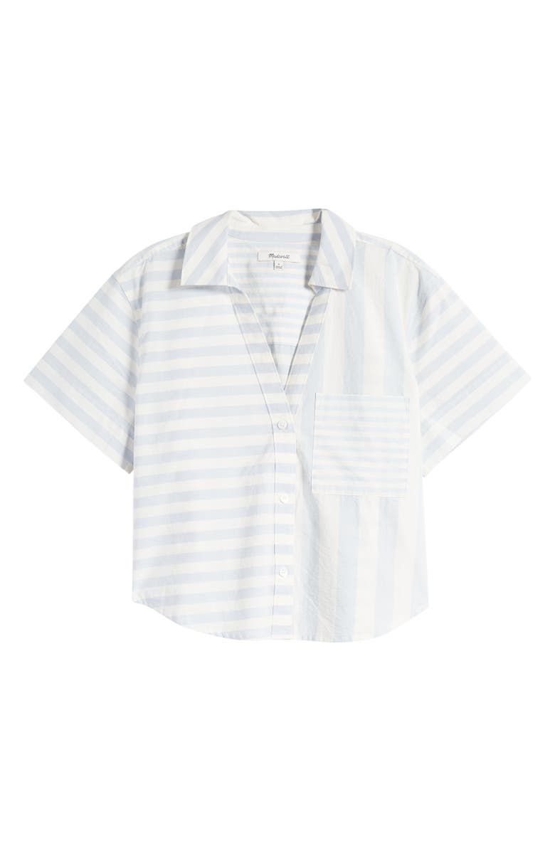 Madewell Short Sleeve Button-Up Shirt, Alternate, color,