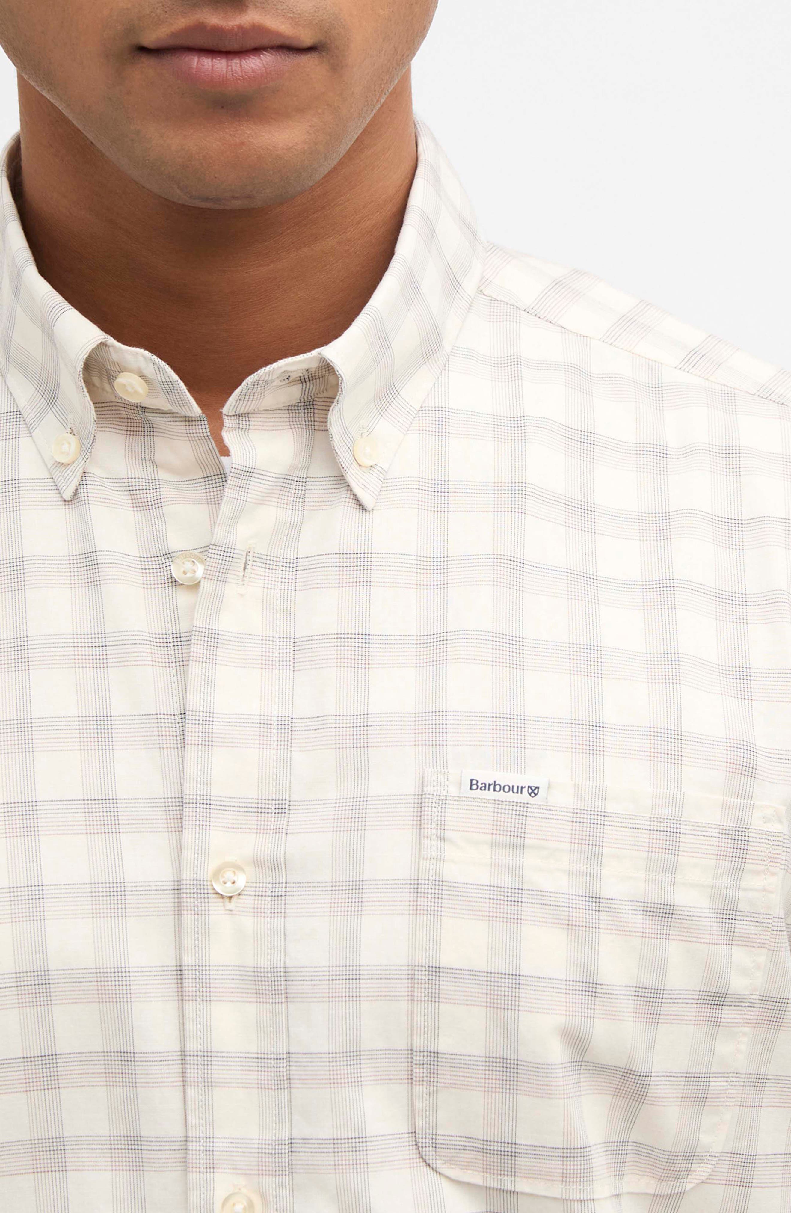 Bramwell Check Button Down Shirt - image 4