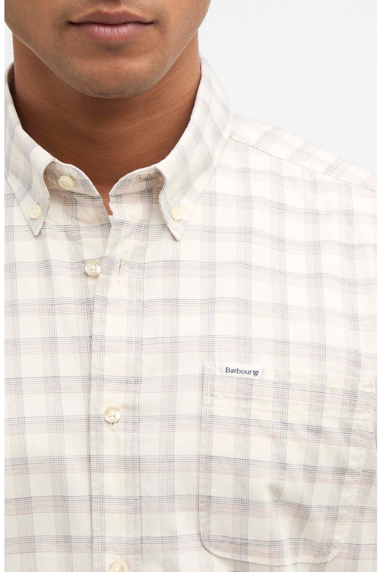 Bramwell Check Button Down Shirt, Alternate, color, WHISPER WHITE
