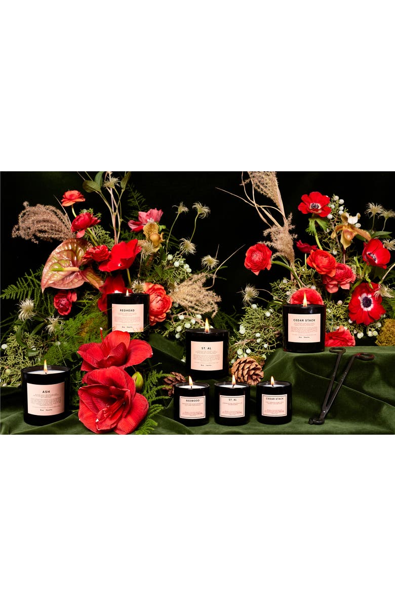 Boy Smells Kush, Ash & Cedar Stack Set of 3 Scented Votive Candles, Alternate, color, 