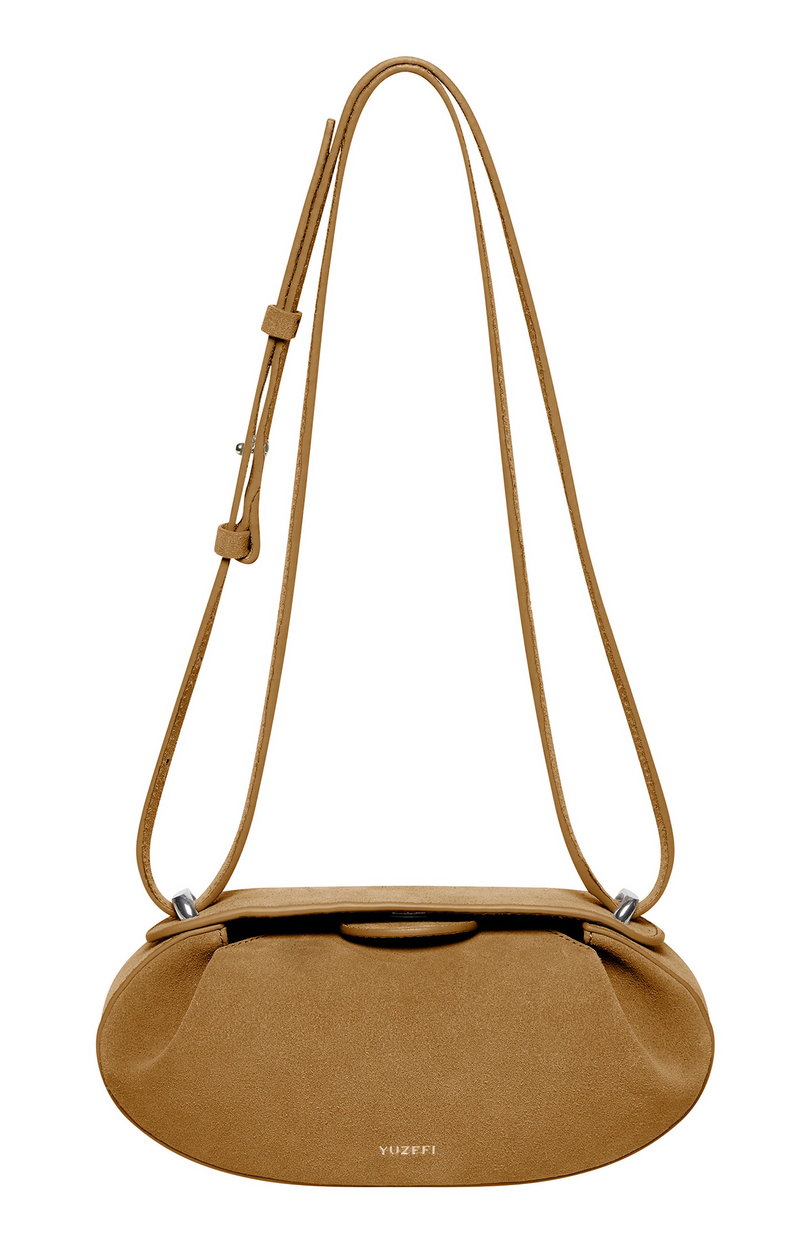 Yuzefi Dinner Roll Suede Bag, Main, color, 