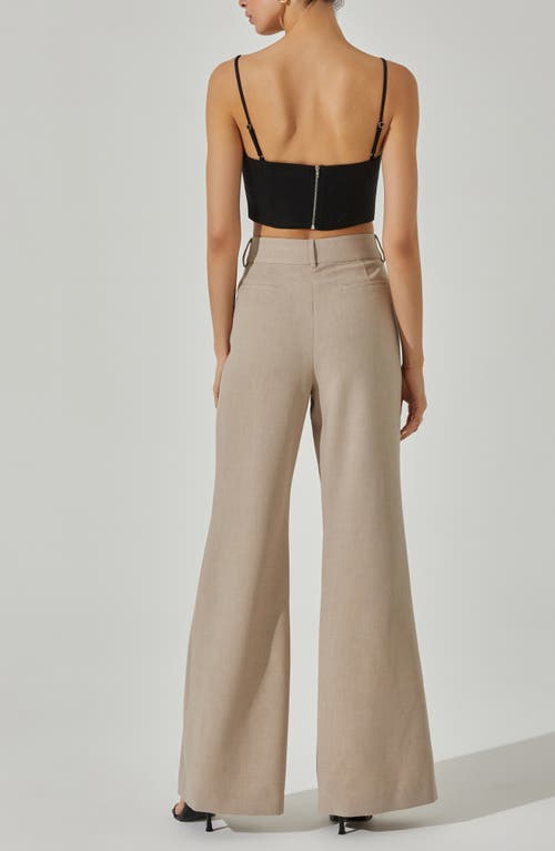 Astr Satin Corset Camisole In Black