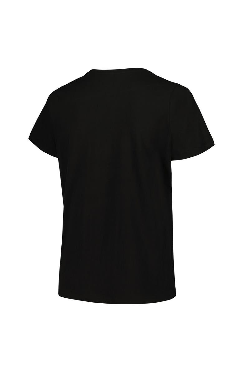 FANATICS Women's Fanatics Branded Black Cincinnati Bengals Plus Size Arch Over Logo T-Shirt, Alternate, color, 