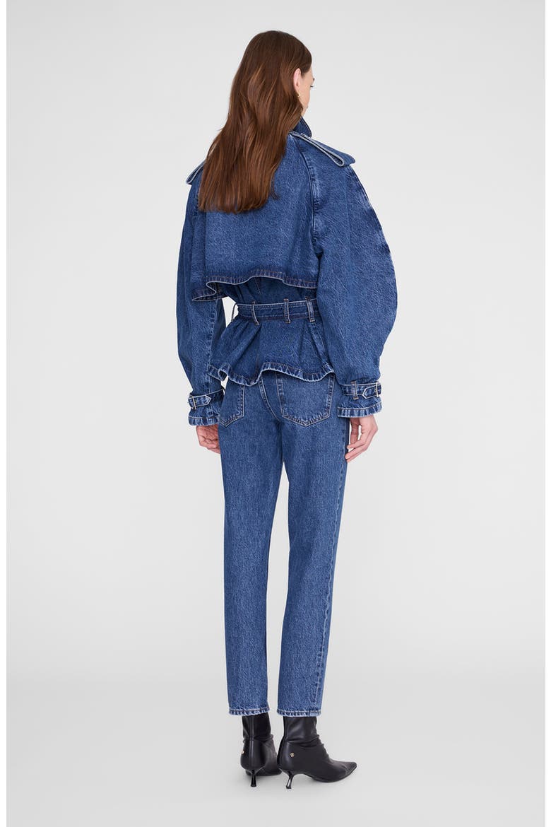 Pascale Trench, Alternate, color, Clean Indigo
