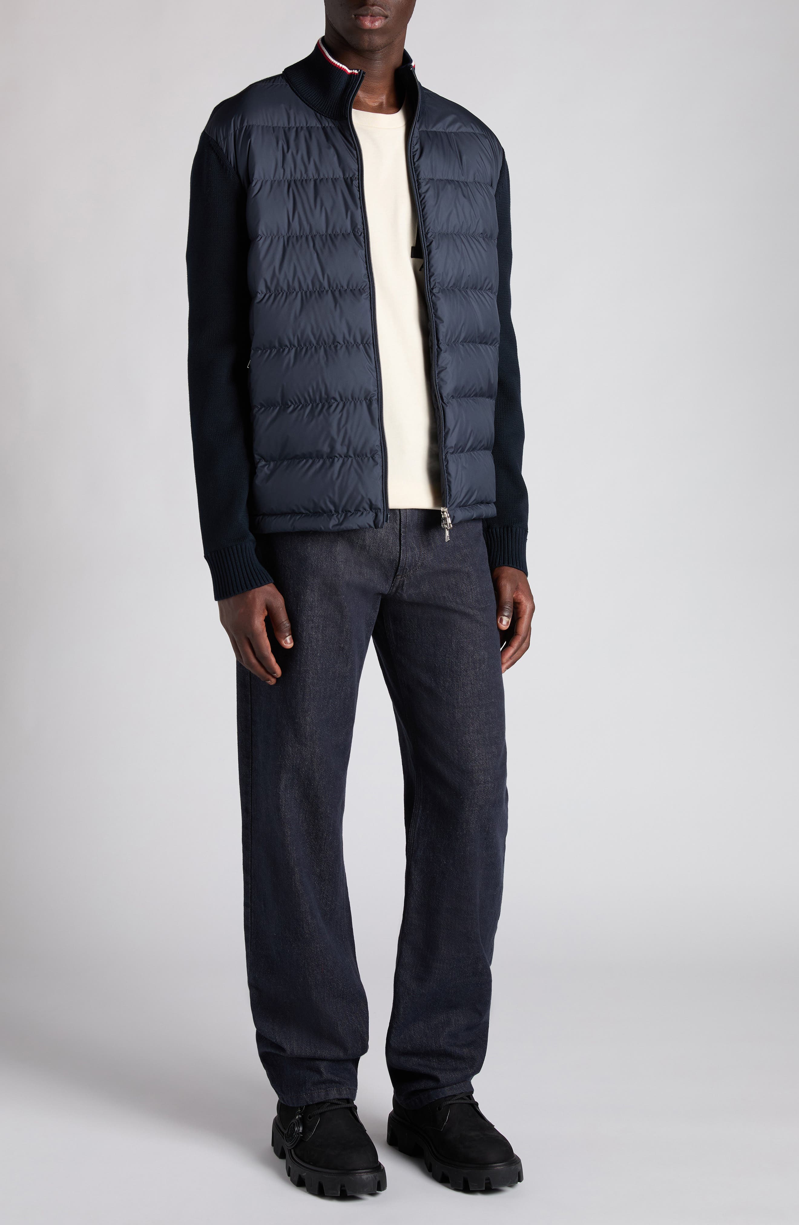 Padded Zip Cardigan - image 2