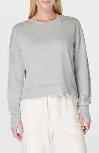 Sweaty Betty After Class Organic Cotton Blend Longline Sweatshirt