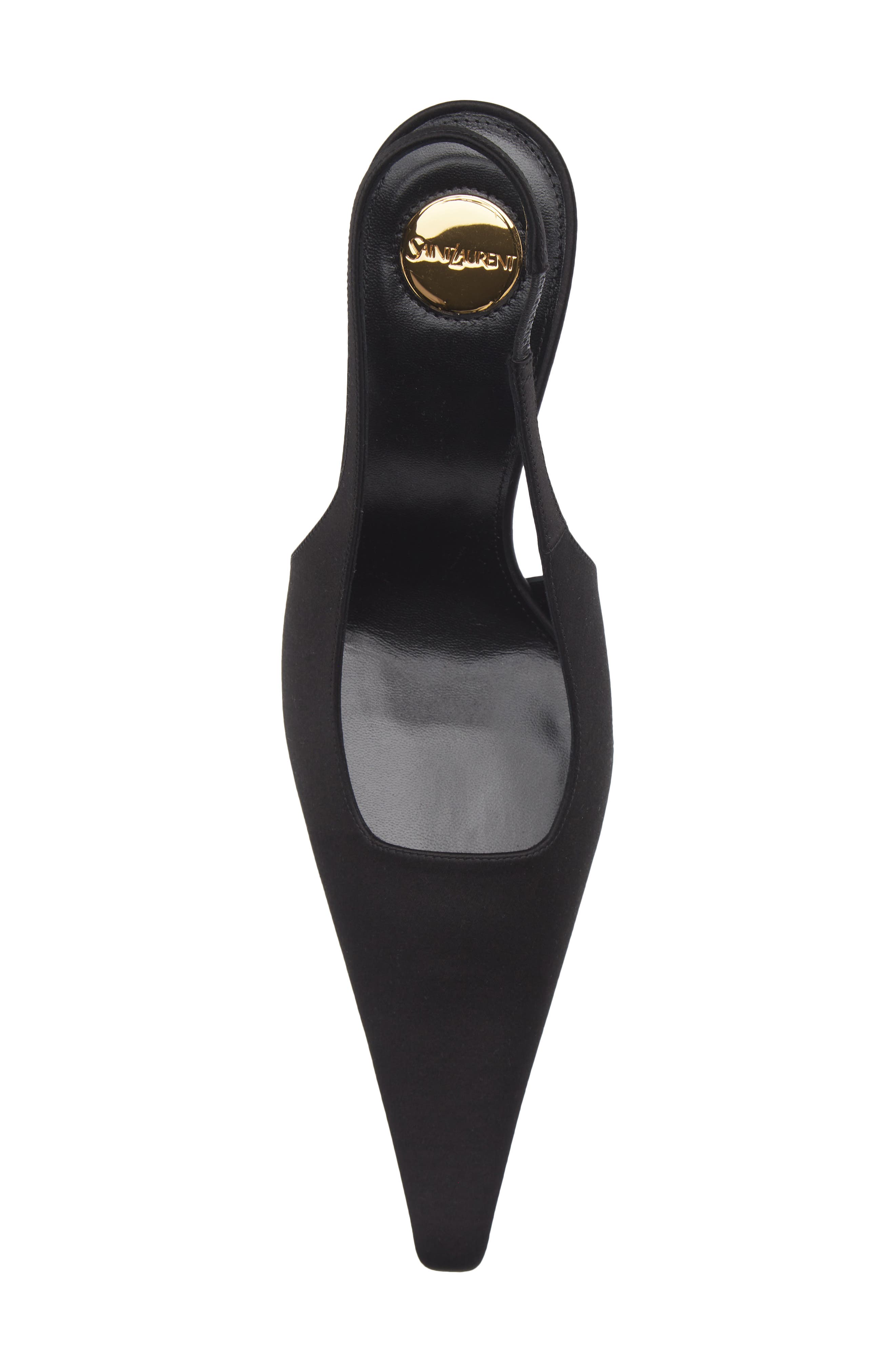 Goya Slingback Pump, Alternate, color, NOIR