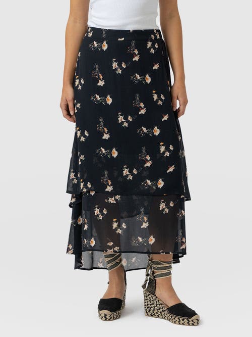 Saint + Sofia Etta Layered Skirt