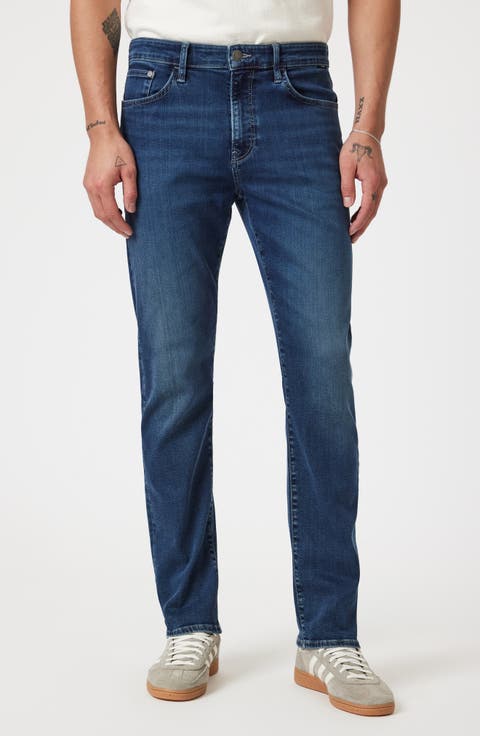 Zach Straight Leg Jeans (Deep Used Supermove) (Regular, Big & Tall)