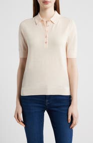 BOSS Fidenka Merino Wool Polo