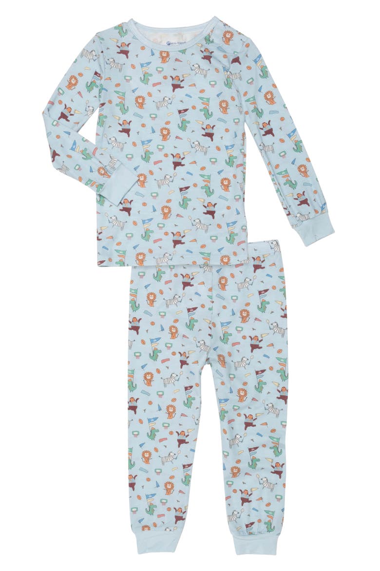 Kids' I Like Big Punts Two-Piece Pajamas, Main, color, ILIKE
