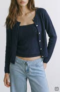 MANGO TEEN Pointelle Cardigan