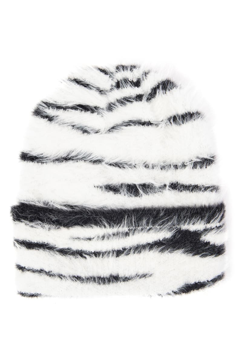 San Diego Hat Zebra Beanie, Main, color, Zebra