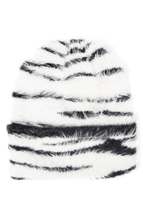 San Diego Hat Zebra Beanie In Black