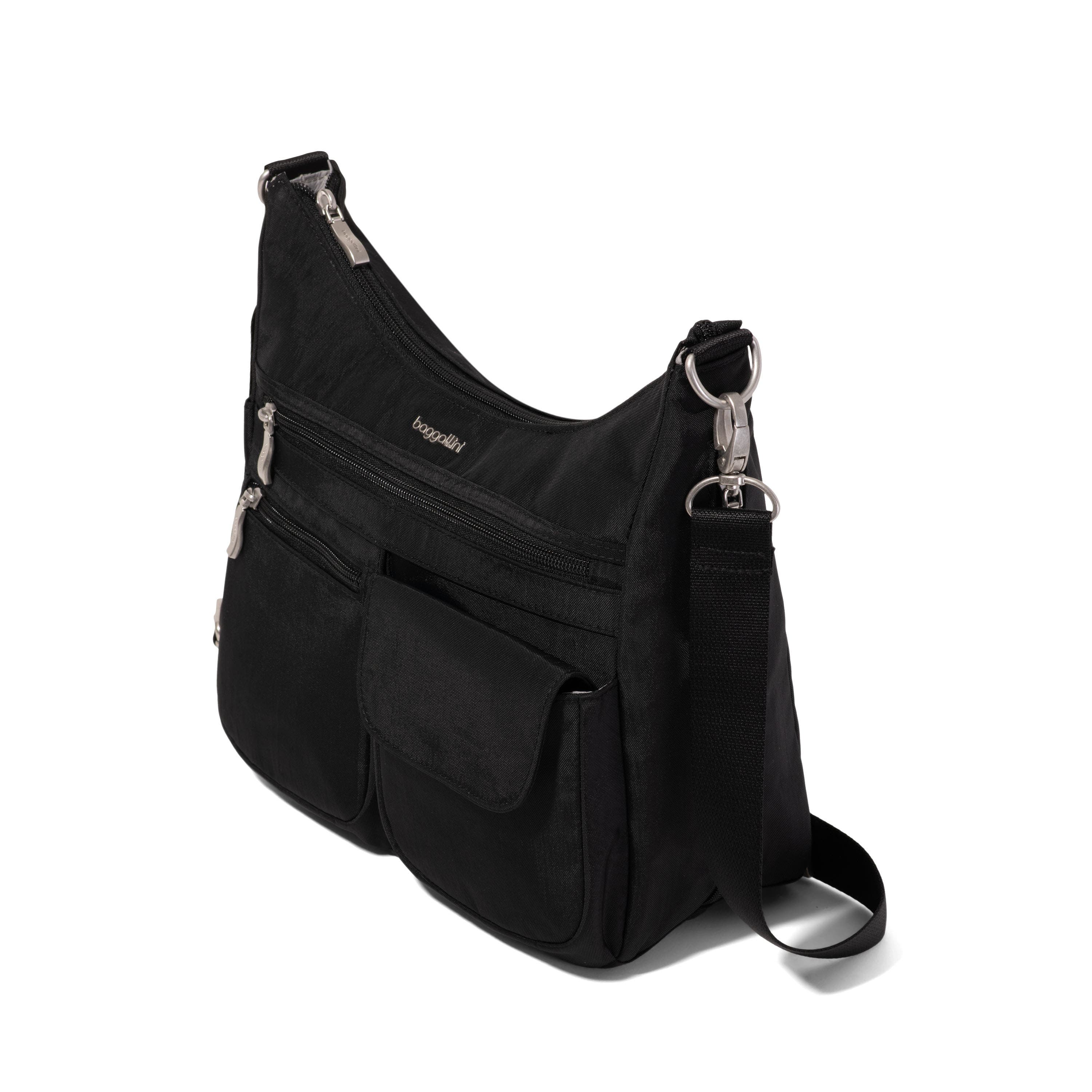 BAGGALLINI Modern Everywhere Bagg EMF Blocking Pocket, Alternate, color, Black