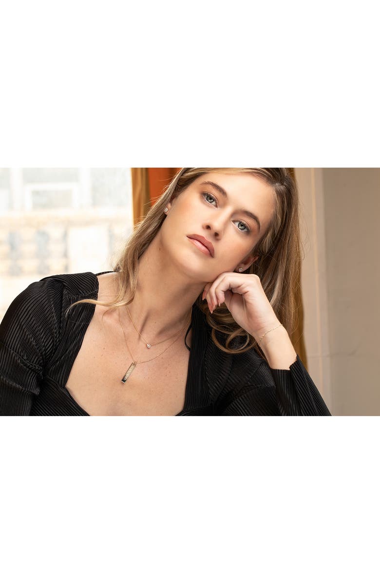 Bony Levy 14K Gold Engravable Pendant Necklace, Alternate, color, 14K Yellow Gold - Font 1