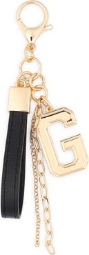 Leith Varsity Initial Bag Charm