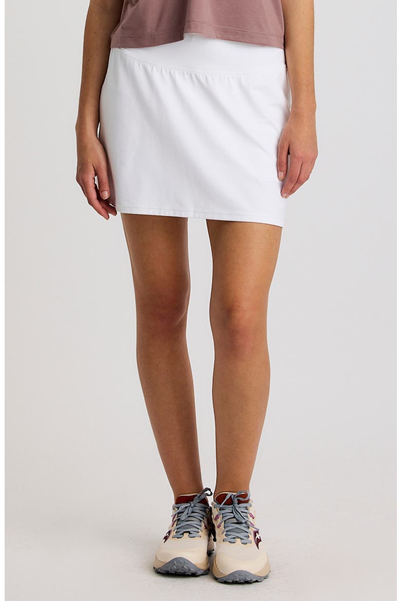 All Day UPF 50+ Skort, Main, color, BRIGHT WHITE