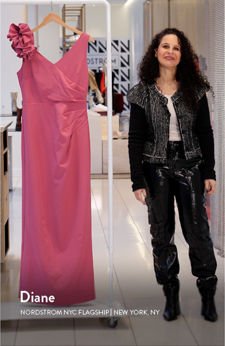 Anais Sleeveless Column Gown, sales video thumbnail