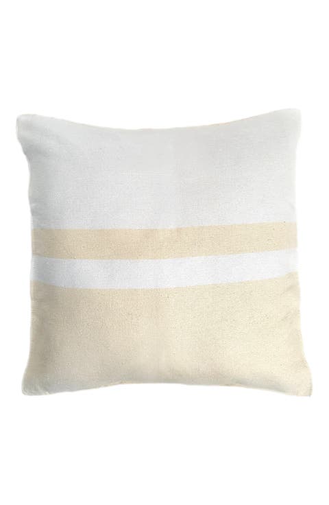 Woven Block Pillow - Cover Only