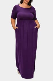L I V D Eva Jersey Maxi Dress
