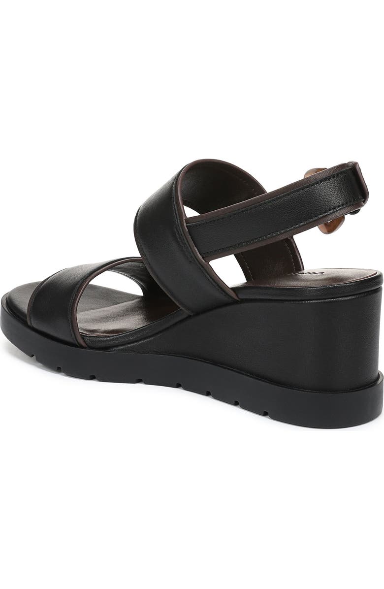 Vince Roma Wedge Slingback Sandal, Alternate, color, Black