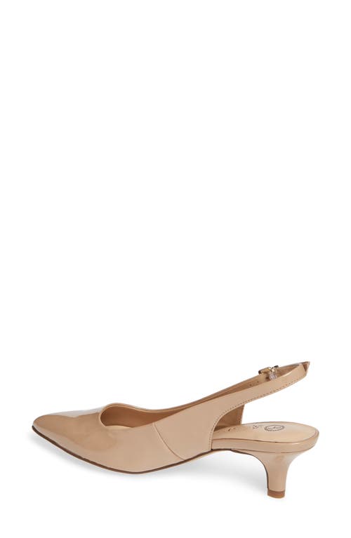 Bella Vita Scarlette Kitten Heel Slingback Pump