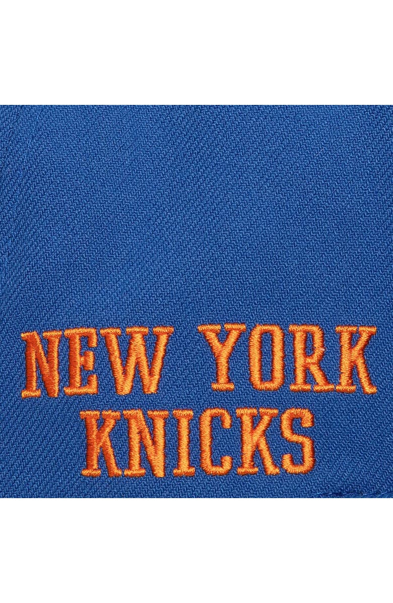 Mitchell & Ness Men's Mitchell & Ness Blue New York Knicks Starlight Snapback Hat, Alternate, color, Blue
