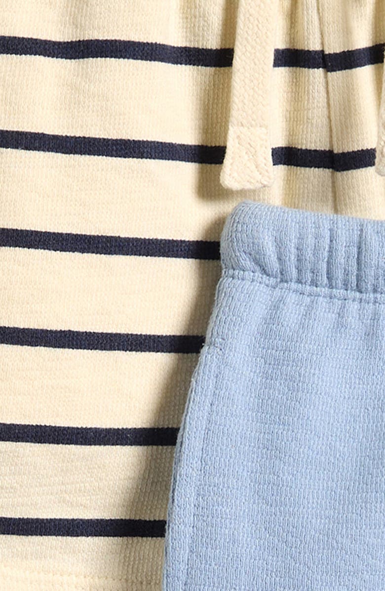 NEXT Kids' Assorted 3-Pack Cotton Jersey Shorts, Alternate, color, Blue