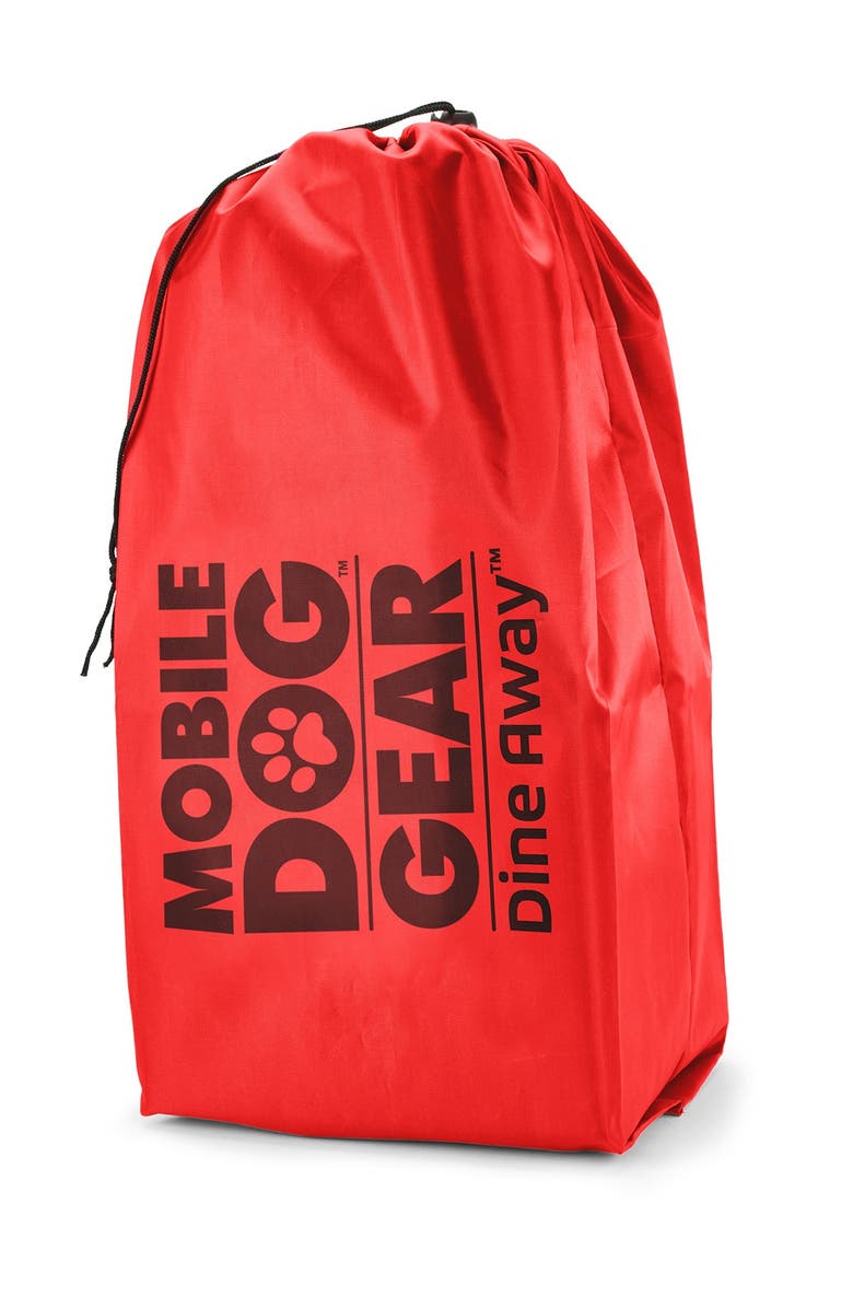 MOBILE DOG GEAR Dine Away(R) Bag - Med/Lg Dogs - Red, Alternate, color,