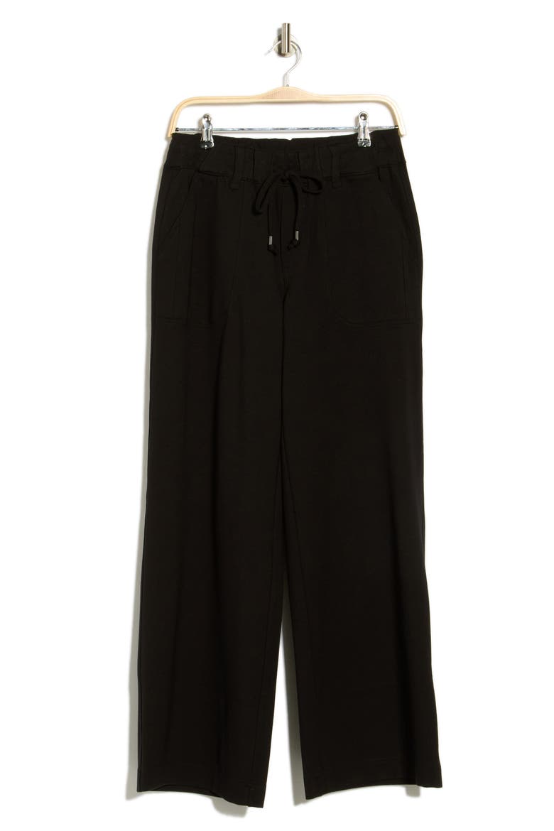 Ab Technology Leisure High Waist Pants, Alternate, color, BLACK