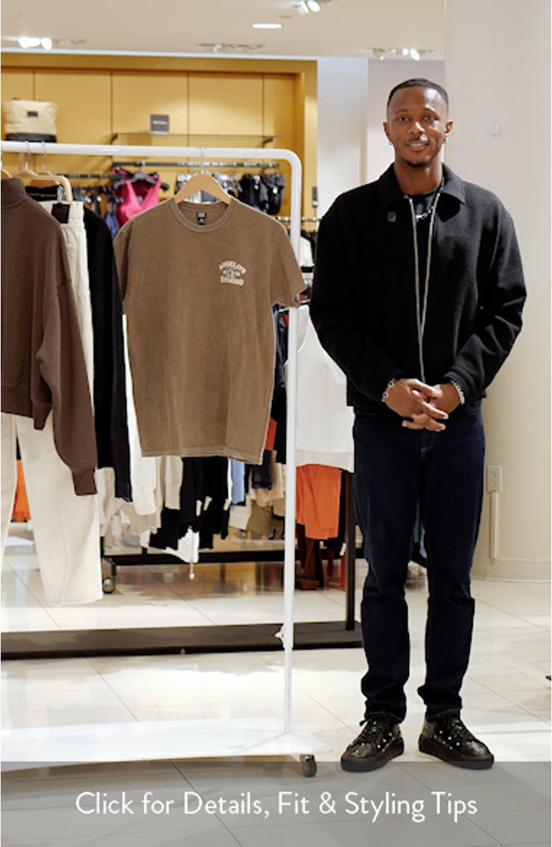 Angelo's Espresso Cotton Graphic T-Shirt, sales video thumbnail